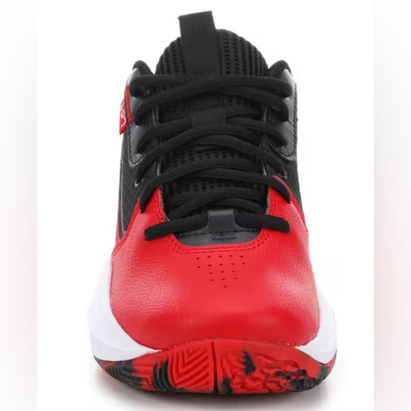 NEW [Under Armour] Lockdown 7 Black/Red/White Athletic Sneakers Shoes Youth 3.5 - Picture 3 of 12